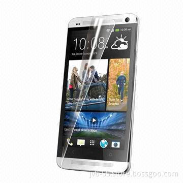 Clear screen protectors for HTC, easy to apply